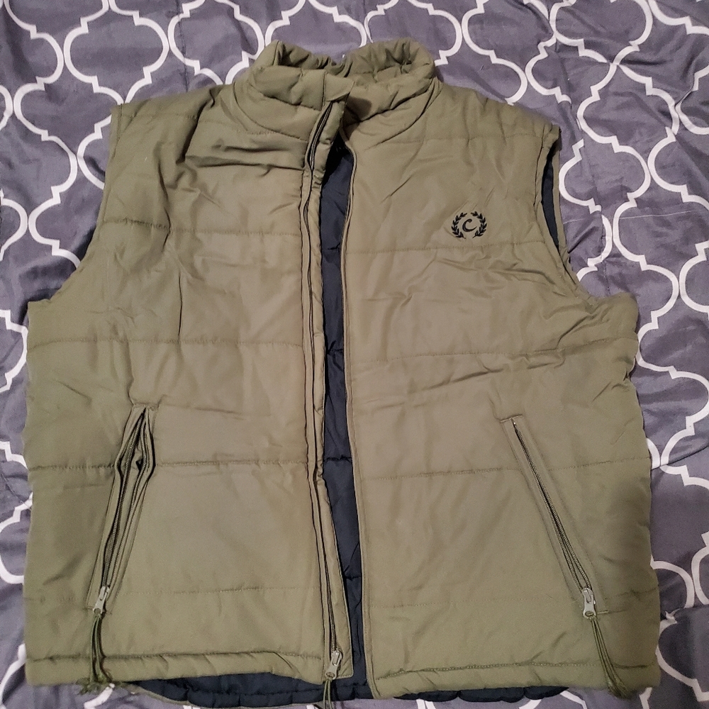 Army green vest size large